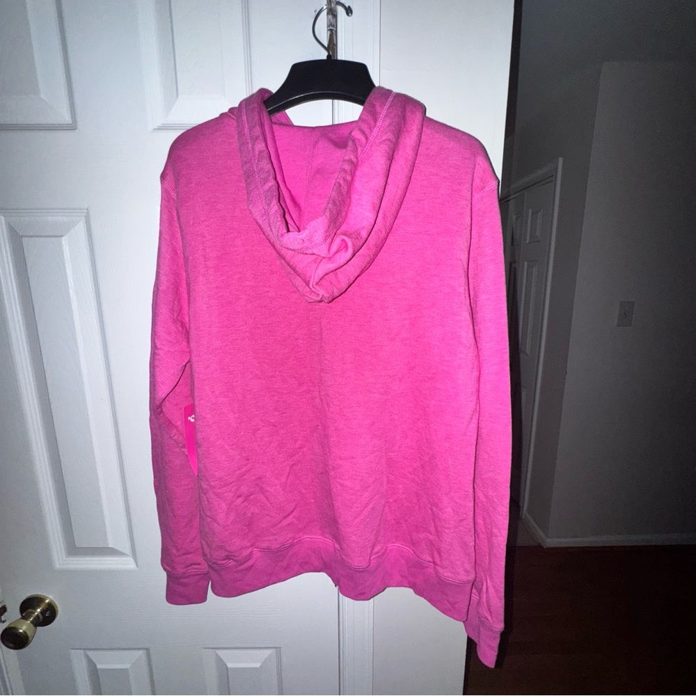NWT Susan G Komen XL Women's Pink Full Zip Hoodie "JOIN THE Fight" Breast Cancer - Picture 3 of 11